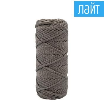 Полиэфирный шнур для вязания ЛАЙТ ПШЛ_29_50 Платина, 4 мм/50 метров