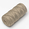 Полиэфирный Шнур для вязания Ш-ПЭ 111-100 Бежевое золото, Змм, 100 м , фото - 2 Полиэфирный Шнур для вязания Ш-ПЭ 111-100 Бежевое золото, Змм, 100 м , фото - 2