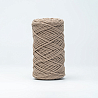 Хлопковый Шнур для вязания Ш-ХЛ3_093 Капучино Змм/100м, хлопок, фото - 3 Хлопковый Шнур для вязания Ш-ХЛ3_093 Капучино Змм/100м, хлопок, фото - 3