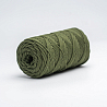 Хлопковый Шнур для вязания Ш-ХЛ3_070 Еловый, Змм/100м, хлопок, фото - 2 Хлопковый Шнур для вязания Ш-ХЛ3_070 Еловый, Змм/100м, хлопок, фото - 2