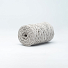 Хлопковый Шнур для вязания Ш-ХЛ3_050 Серо-бежевый, Змм/100м, хлопок, фото - 2 Хлопковый Шнур для вязания Ш-ХЛ3_050 Серо-бежевый, Змм/100м, хлопок, фото - 2